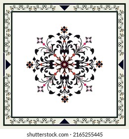 Marble Inlay Floor Design For Squire Space