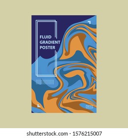 Marble Liquid Poster Template, Banner, Brochure, Flyer, Vector Images