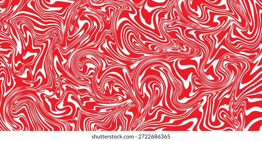 Marble Liquid Red and White texture high qulity background. vector eps 10