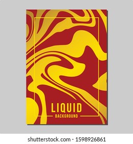 Marble Liquid Vector Template, Chinese Color, Chinese New Year Theme