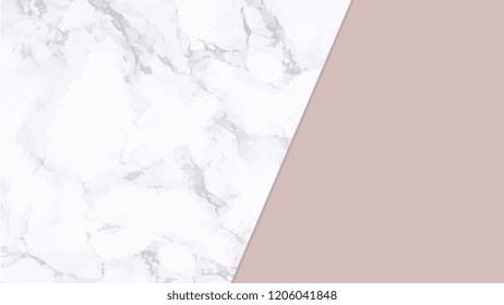 Marble with luxury texture background ฺฺBrand colors through palette vector illustration