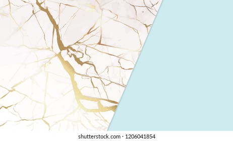 Marble with luxury texture background ฺฺBrand colors through palette vector illustration