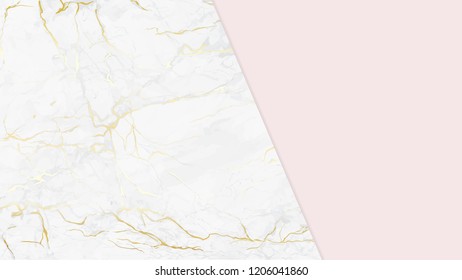 Marble with luxury texture background ฺฺBrand colors through palette vector illustration