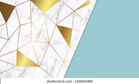 Marble with luxury texture background ฺฺBrand colors through palette vector illustration