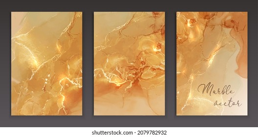 Marble Modern texture. Alcohol ink splash. Trendy pastel poster design. Liquid flow art