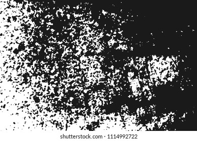 Marble overlay texture. Grunge design elements.  Black grainy particles isolated on white background. Vector illustration,eps 10..