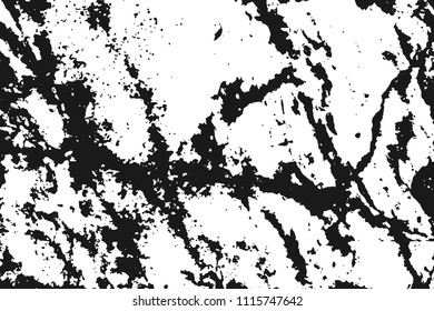 Marble overlay texture. Grunge design elements.  Black grainy particles isolated on white background. Vector illustration,eps 10..
