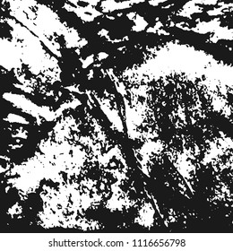 Marble overlay texture. Grunge design elements.  Black grainy particles isolated on white background. Vector illustration,eps 10.