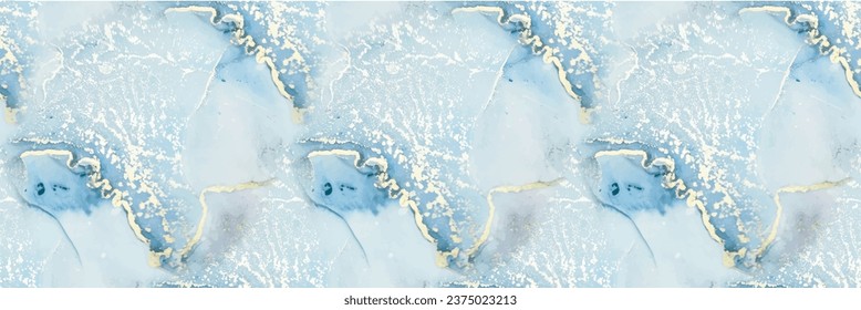 Marble Pink Ink. Purple Marble Art Background. Gold Seamless Watercolor. Lilac Alcohol Ink Repeat. Violet Vector Ink Watercolor. Light Elegant Pattern. Blue Water Color Paint. Modern Seamless Painting