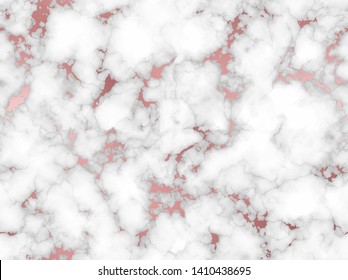 Marble with rose gold texture background. Seamless pattern. Beautiful abstract marble pattern with high resolution. Glitter marbling for design. Elegant marble gold texture. Endless marbling backdrop 