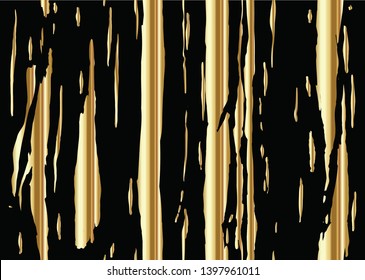 Marble seamless pattern with golden texture background. High resolution abstract marbling design - Vector
