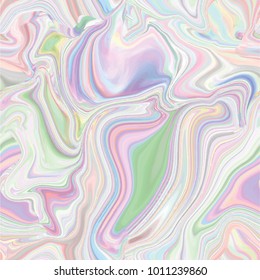 Marble seamless pattern in neon brightful colors. Vector illustration.