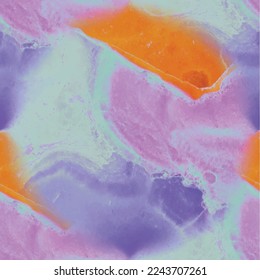 Marble Seamless Texture. Acrylic Ink Marble Space. Water Color Holi Paint. Fluid Vector Splash. Liquid Gradient Watercolor. Fluid Galaxy Background. Alcohol Ink Illustration. Trippy Abstract Science