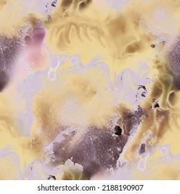 Textura sin Marble. Espacio de salpicaduras de tinta de alcohol. Pintura de Holi Amarillo. Bañar Splash Acrílico. Incendio de tinta acrílica. Acuarela De Repetición De Fluido. Ilustración de gradiente líquido. Hot Moderne Resumen Incendio rojo