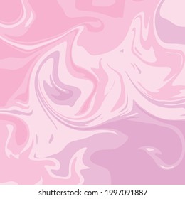 Marble seamless vector pattern. Abstract texture with pastel soft tones colors. Liquid paint graphic illustration. Modern and trendy wallpaper background.