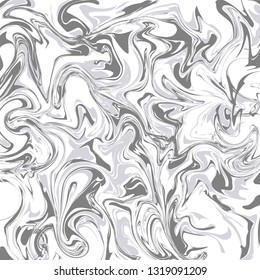 Marble stone texture effect background vector illustration eps10. Abstract grunge template to place the text. Monochrome liquid paint design element for business site, wedding cards, poster, cover.
