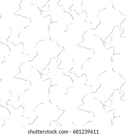 Marble tender stone seamless white vector texture. Artificial stone rough strokes on white vector background.