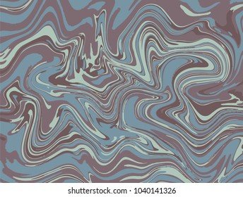 Marble texture background. Abstract pattern for fabric, tile interior design or gift wrapping paper. Textile pattern business cover template background. Ebru aqua ink painting on water. Vector. EPS 8