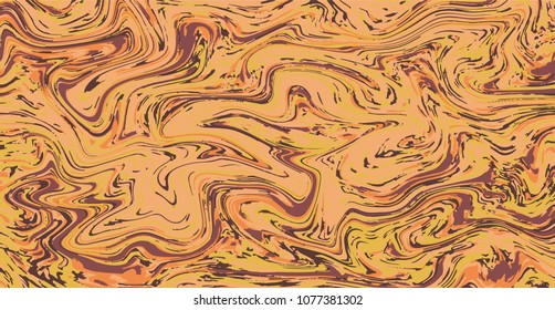 Marble texture background. Abstract pattern for fabric, tile interior design or gift wrapping paper. Textile pattern business cover template background. Ebru aqua ink painting on water. Vector. EPS 8
