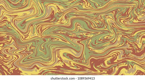 Marble texture background. Abstract pattern for fabric, tile interior design or gift wrapping paper. Textile pattern business cover template background. Ebru aqua ink painting on water. Vector. EPS 8