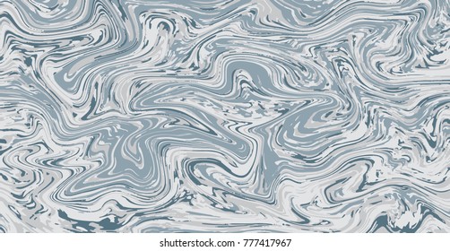 Marble texture background. Abstract pattern for fabric, stone, table, wall, gift wrapping paper. Textile pattern business cover template background. Ebru aqua ink painting on water. Vector. EPS 8.