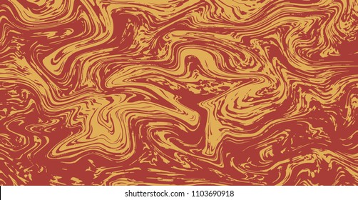 Marble texture background. Abstract realistic pattern for floor, stone, wall, wrapping paper. Textile pattern business cover background. Ebru aqua ink painting on water. Vector.