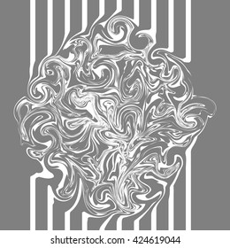 Marble texture background design. Liquid metal. 