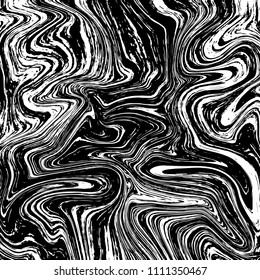 Marble texture background. Ink tile. Stock vector