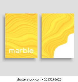 Marble texture background set. Colorful trendy artistic backgrounds.