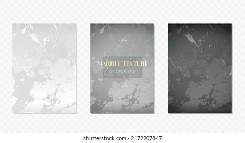 Marble texture background vector. White, grey and black Marbling texture design for Banner, invitation, wallpaper, headers, packaging design template