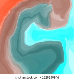 Marble texture, colorful background in pastel colors. Tender background. Vector illustration for your graphic design EPS Vector
