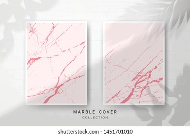 Marble Texture, Cover Premium Set of Vector Patterns Collection, Abstract Background Template, Suitable for Wedding and Greeting Invitation Card (Vector EPS10, Fully Editable)