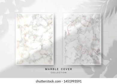 Marble Texture, Cover Premium Set of Vector Patterns Collection, Abstract Background Template, Suitable for Wedding and Greeting Invitation Card (Vector EPS10, Fully Editable)