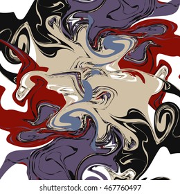 Marble texture. Different colors. Beautiful vector illustration for your design, print, background