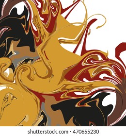 Marble texture. Different colors. Beautiful vector illustration for your design, print, background