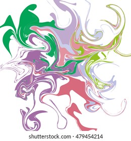 Marble texture. Different colors. Beautiful vector illustration for your design, print, background