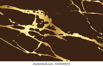  marble texture with gold pattern for background