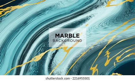 marble texture with golden list background vector