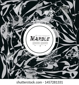 Marble texture imitation, abstract background, vector. Marbleized pattern or liquid ink  effect.