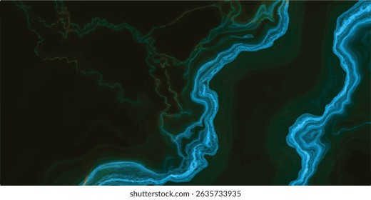 marble texture, ink pattern liquid swirl paint luxurious art ideas concept. luxury emerald tone background	
