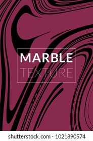 Marble Texture. Ink Splash. Colorful Fluid. Poster, Brochure, Invitation, Simple Design Presentation,  Magazine Cover, Catalog, Sale, Announcement. Gradient Vector Marble Texture. Size A4. 