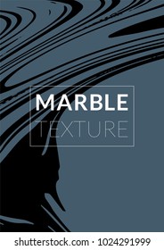 Marble Texture. Ink Splash. Colorful Fluid. Marble Textured Cool Cover, Party Flyers,  Business Card, Poster Design, Futurist Title Page. Gradient Vector Marble Texture. Size A4. 