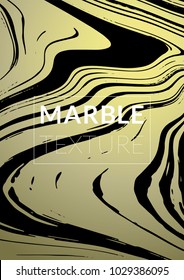 Marble Texture. Ink Splash. Colorful Fluid. Poster, Brochure, Invitation, Simple Design Presentation,  Business Card, Poster Design, Futurist Title Page. Gradient Vector Marble Texture. Size A4. 