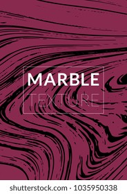 Marble Texture. Ink Splash. Colorful Fluid. Poster, Brochure, Invitation, Simple Design Presentation,  Magazine Cover, Catalog, Sale, Announcement. Gradient Vector Marble Texture. Size A4. 