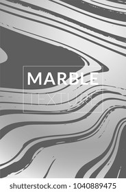 Marble Texture. Ink Splash. Colorful Fluid. Poster, Brochure, Invitation, Simple Design Presentation,  Business Card, Poster Design, Futurist Title Page. Gradient Vector Marble Texture. Size A4. 