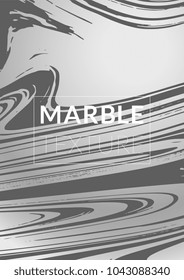 Marble Texture. Ink Splash. Colorful Fluid. Marble Textured Cool Cover, Party Flyers,  Business Card, Poster Design, Futurist Title Page. Gradient Vector Marble Texture. Size A4. 