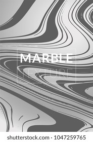 Marble Texture. Ink Splash. Colorful Fluid. Marble Textured Cool Cover, Party Flyers,  Magazine Cover, Catalog, Sale, Announcement. Gradient Vector Marble Texture. Size A4. 