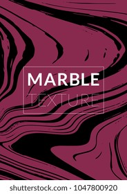 Marble Texture. Ink Splash. Colorful Fluid. Marble Textured Cool Cover, Party Flyers,  Magazine Cover, Catalog, Sale, Announcement. Gradient Vector Marble Texture. Size A4. 
