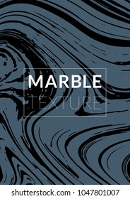 Marble Texture. Ink Splash. Colorful Fluid. Marble Textured Cool Cover, Party Flyers,  Magazine Cover, Catalog, Sale, Announcement. Gradient Vector Marble Texture. Size A4. 