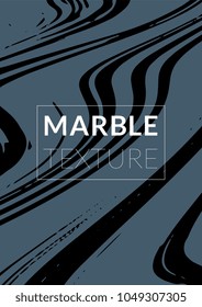 Marble Texture. Ink Splash. Colorful Fluid. Poster, Brochure, Invitation, Simple Design Presentation,  Magazine Cover, Catalog, Sale, Announcement. Gradient Vector Marble Texture. Size A4. 